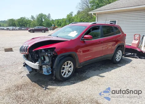2017 Jeep Cherokee Latitude 4X4 from USA, damaged, VIN 1C4PJMCS2HW615674